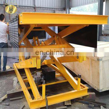 7LSJG Shandong SevenLift OEM hydraulic freight outdoor water powered lift goods elevator