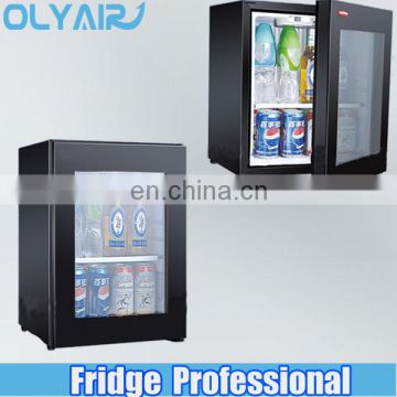 OlyAir Absorption refrigerator 25L glass door CE ROHS Certified