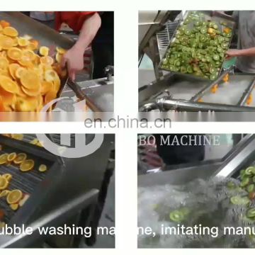 QX-6-1000 High Spraying Cabbage Washing Machine Lecttue Washing Machine Celery Washing Machine