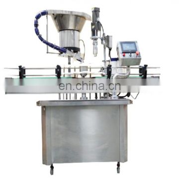 Automatic glass bottle filling and capping machine for eyedrop