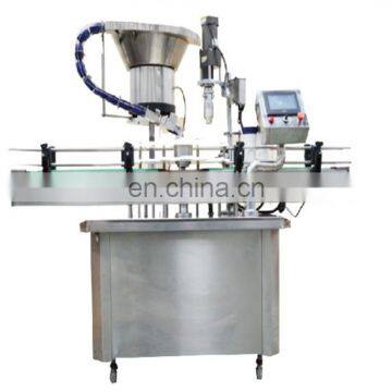 Automatic glass bottle filling and capping machine for eyedrop