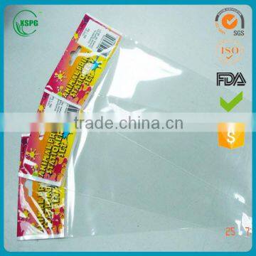 opp plastic bags with self adhesive tap