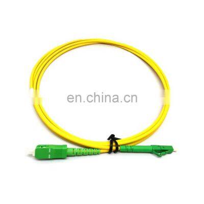 Excellent SC APC LC APC Simplex Single mode G657A G652D Fiber Optic Patch cord Fiber Jumper