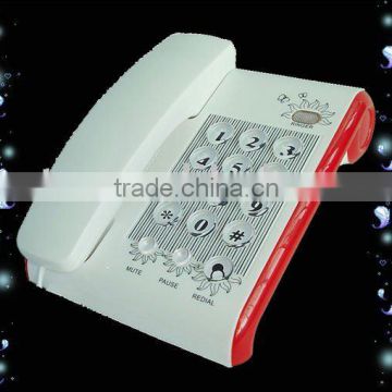 home telephone set with big button