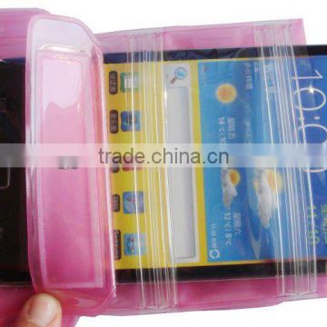 TPU recycling material wrist mobile phone two cell phone tpu case for samsung i8150beach dry bag