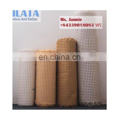 Vietnam Rattan cane webbing material / Mesh Rattan cane webbing roll