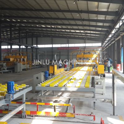 JINLU Made in China Full Automatic 1200mm width Artificial Quartz Stone Slab Production Line Machine Aritificial Quartz Board Making Machine
