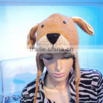 Knitted Lion Winter hat