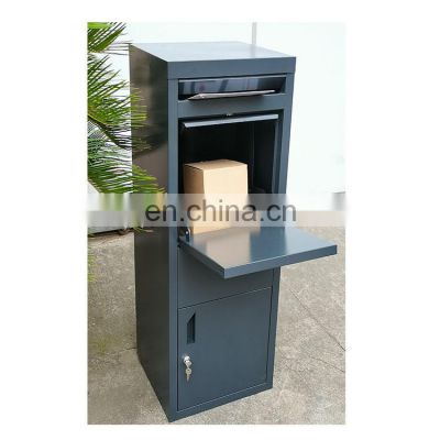 Professional mailing boxes parcel delivery drop box for package