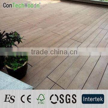 Crack-resistant wood texture flooring