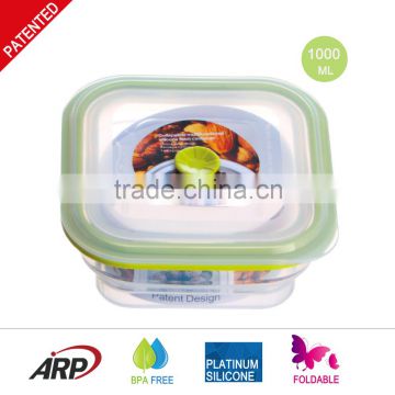 100% Silicone take away food containers
