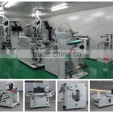 Textile lebel screen printing machine,automatic reel to reel silk screen printing machines for sale