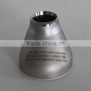 SS347 eccentric reducer, unequal reducer