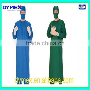 Protective Surgical Gowns Non Woven Fabric Dental Gown