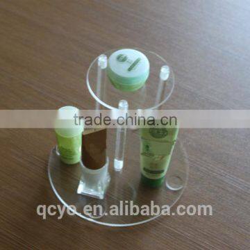 alibaba express square transparent moisturizer and creams display holder