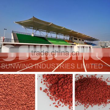 epdm rubber manafacturer raw material granules for running surface