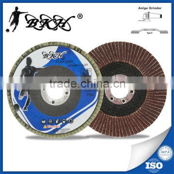 Flap disc 4 inch 100mm with fiberglass backing
