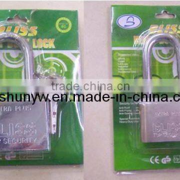 Bliss Padlock with Two Different Styles (square and round angel)