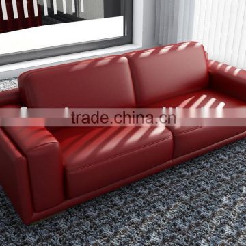123 seat leather sofa