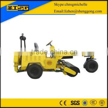 Professional road sweeper, without cabin