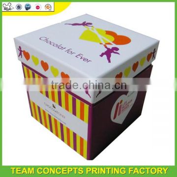 Promotional food grade cardboard box for packing                        
                                                Quality Choice