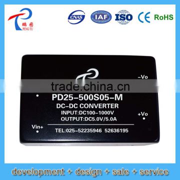 12v single output DC power converter with 25w 2a