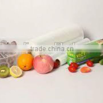 Disposable plastic wrap film to keep food fresh