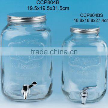 Glass juice dispenser (CCP804B, 804BS)