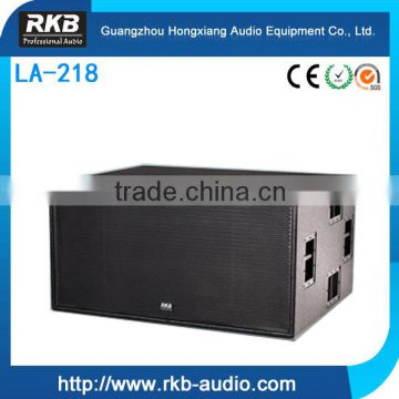 LA-218 2x18" Pro Sound Subwoofer/big bass speaker