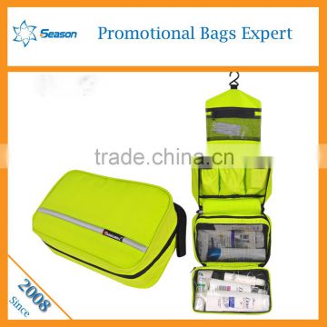 High-capacity travel makeup bag expandable travel bag