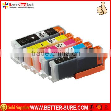 CLI-751 new compatible Ink Cartridge for CLI-751 inkjet cartridge for Canon PIXMA MG5470/MG6370/iP7270