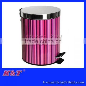 Modern techiques stainless steel garbage can