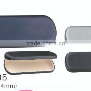 metal case/eyeglass case customized/iron case wrapped with PU/PVC