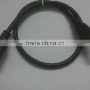 High Speed 1ft black micro male to male usb3.0 cable