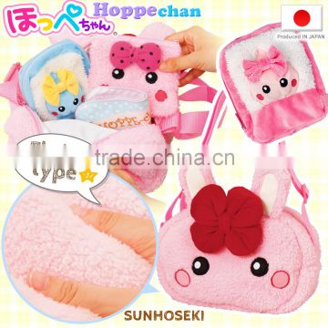 Various types of fluffy Hoppechan handbag tote bag from Japanese supplier