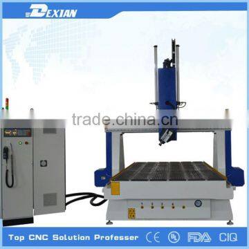 2015 New Technology !!! 4 axis cnc router engraver machine, 4 axis cnc router machine, wood cnc router 1530