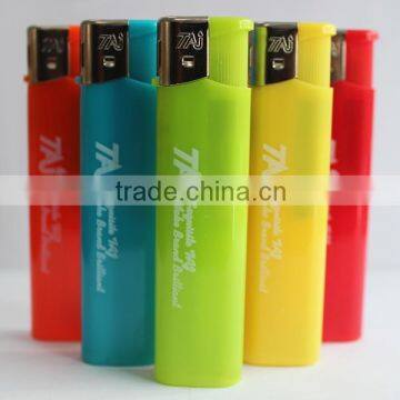 Hot item Refillable electronic lighter,plastic electronic lighter(DQ-729)