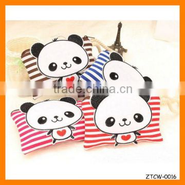 2014 Cute Panda Fabrics Woman Coin Wallet Wholesale ZTCW-0016