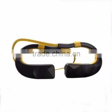 Top quality 2014 sports wireless bluetooth headphone private label with stereo music sound handfree can work with two phones tog