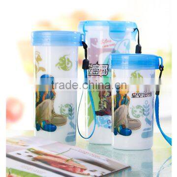 500ML Reusable high quality Advertising Logo custom plastic yogurt cup plastic promotion cup