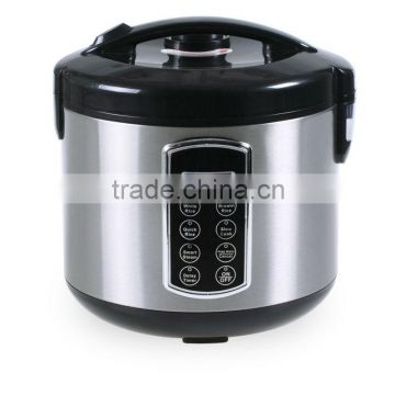 6 in 1 stainless steel digital smart rice cooker