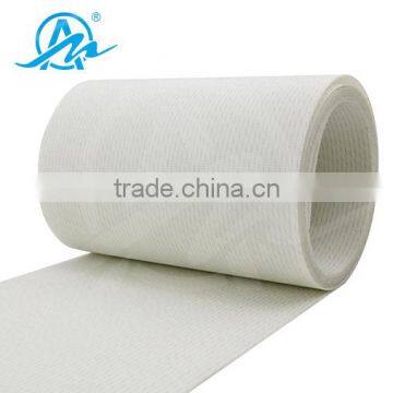 white double sided fiber PU conveyor belt