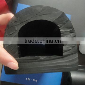 Factory produce high quality epdm hard anti-UV aging d shape rubber boat fender