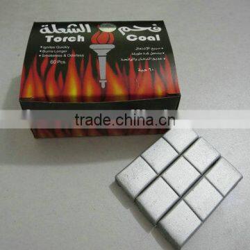 China Bamboo Hookah Charcoal High Quality Square Round Shape manufacturers  and suppliers