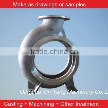 custom-made sand casting cast iron irrigation pump parts for agriculture