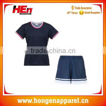 2016Janpanese style Tennis Wear emboridery custom design /Tennis Wear Womens Tennis Shirts