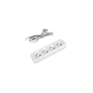 european  4 gang extension socket with wire