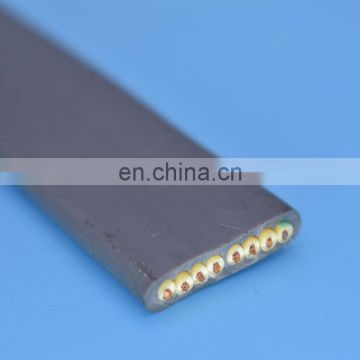8 core special PVC flat control cable for elevator