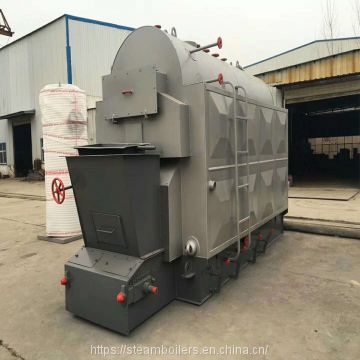 Dzl Biomass Pellets Coconut Shell Firewood Fired Steam Boiler Price for oil processing plant