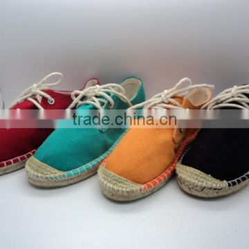 2016 new style espadrille types canvas shoes